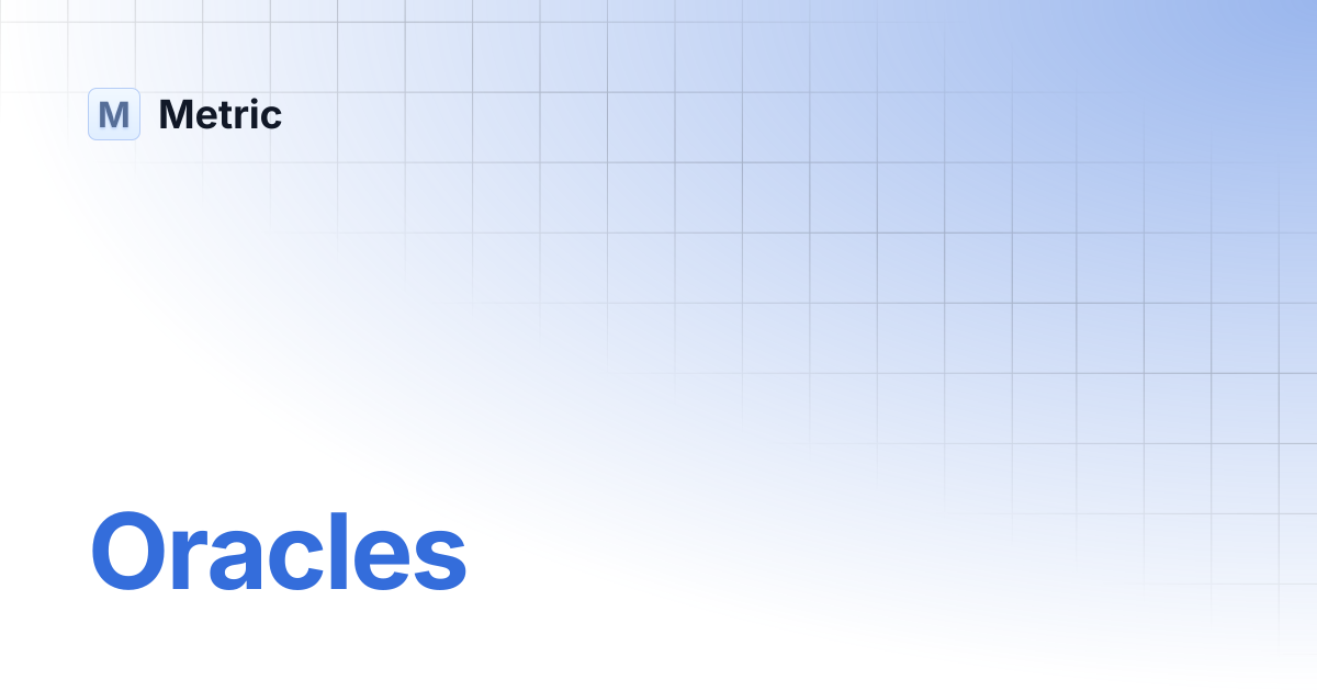 Oracles | Metric